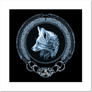 Celtic fox Zodiac Posters and Art